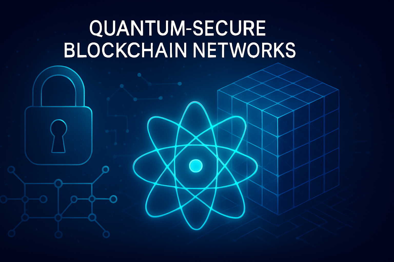 Quantum-Secure Blockchain Networks