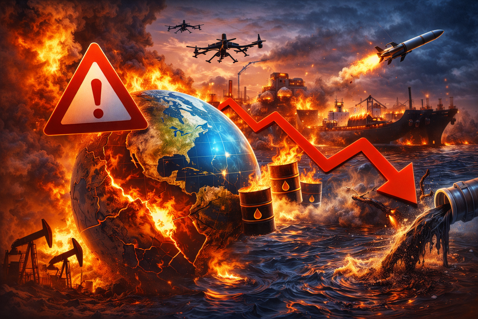 Global Oil Supply Chain Disruptions